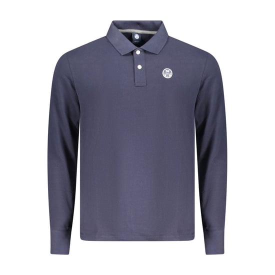 North Sails Blauwe Katoenen Heren Polo Shirt - Image 1