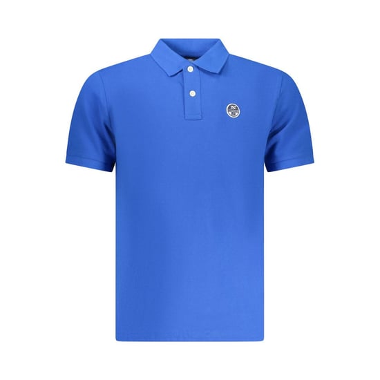 North Sails Blauwe Katoenen Heren Polo Shirt - Image 1
