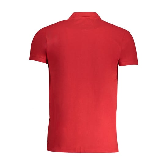 Cavalli Class Rode Katoenen Heren Poloshirt - Image 2