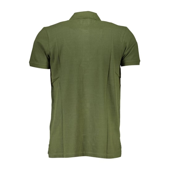 Gianmarco Venturi Verde Bomull Polo för Män - Image 2