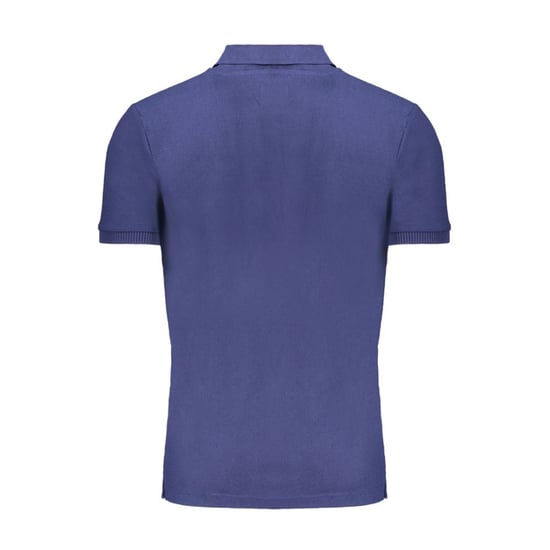 Gianmarco Venturi Blauwe Katoenen Heren Polo Shirt - Image 2