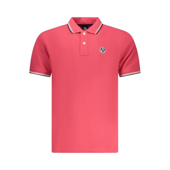 North Sails Red Cotton Men Polo - Image 1