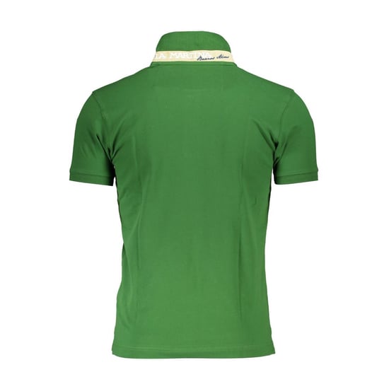 La Martina Verde Cotton Men Polo - Image 3