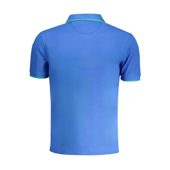 La Martina Blu Katoenen Heren Poloshirt - Image 2