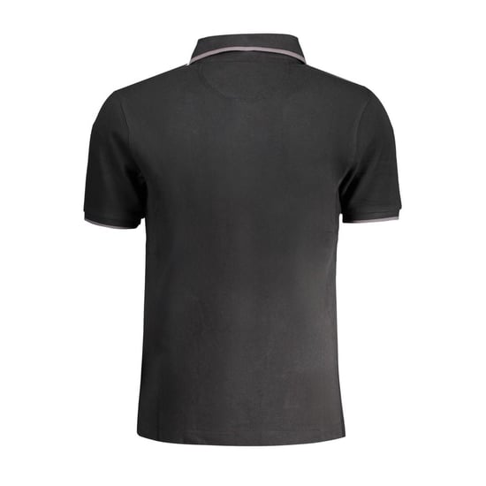 La Martina Black Cotton Men's Polo Shirt - Image 2