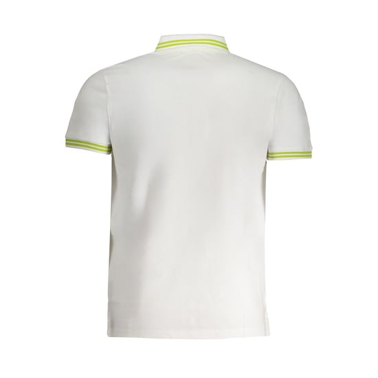 Cavalli Class Vit Bomull Herr Polo T-shirt - Image 2