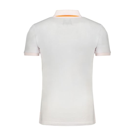 Gianmarco Venturi Vit Bomullspolo för Män - Image 2