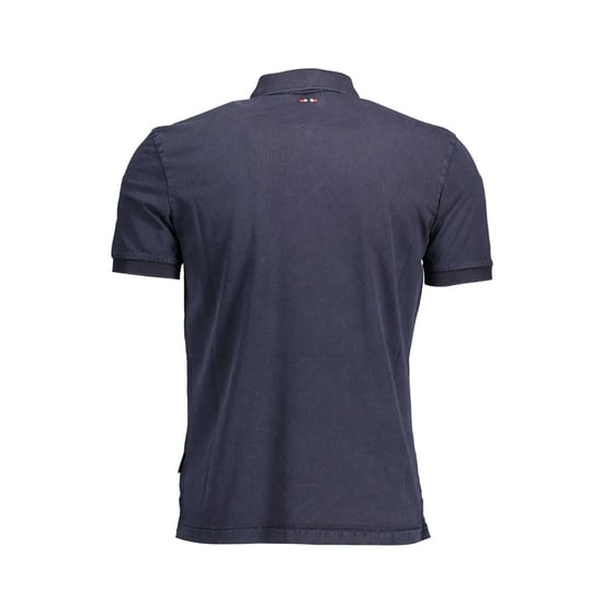 Napapijri Blu Katoenen Heren Polo - Image 2