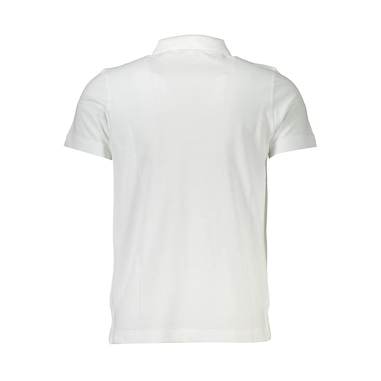 Cavalli Class Bianco Katoenen Heren Polo - Image 2