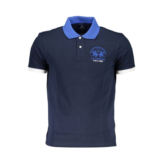 La Martina Blauw Katoenen Polo Hemd voor Mannen - Image 1