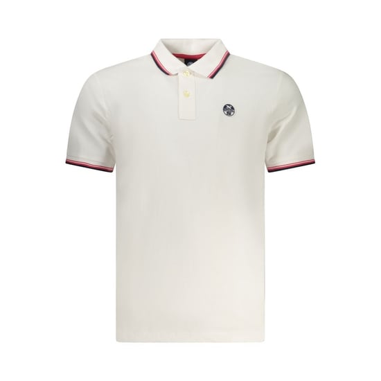 North Sails Bianco Bomull Herr Polo - Image 1