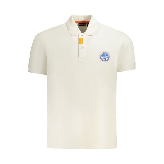 Napapijri Witte Katoenen Heren Polo - Image 1