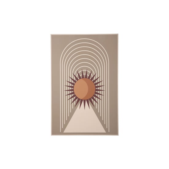 Present Time wall art arco sol - 3x40x60 cm - Image 2