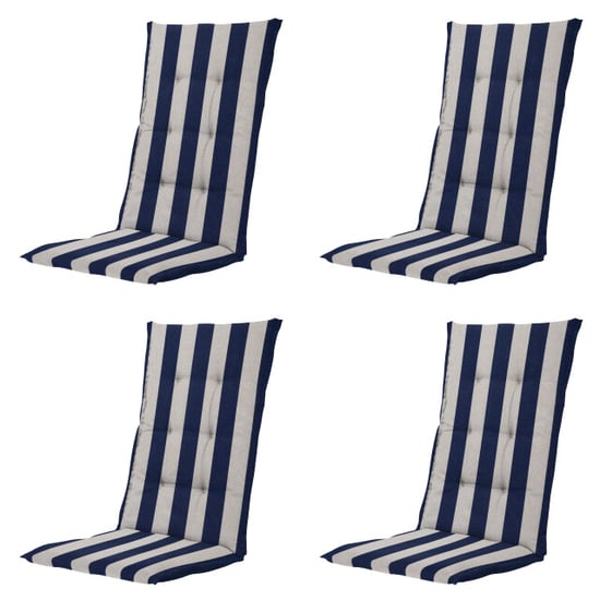 Madison kussen hoge rug amora - 123x50x5cm set van 4 - Image 1