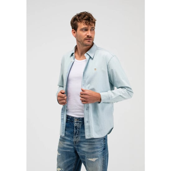 Butcher of Blue Upton chambray shirt - Image 5