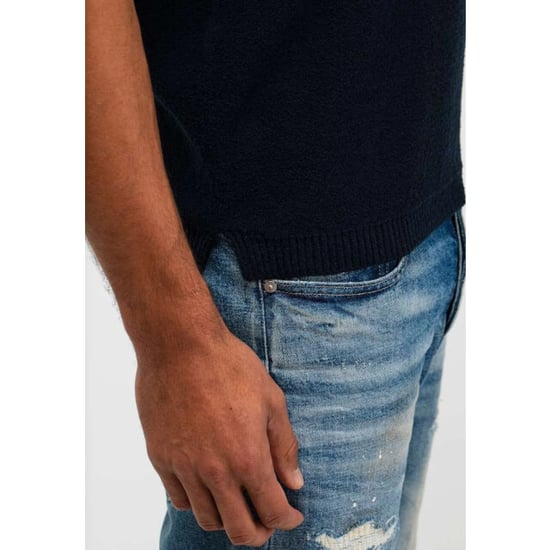 Butcher of Blue Boucle knit polo - Image 3