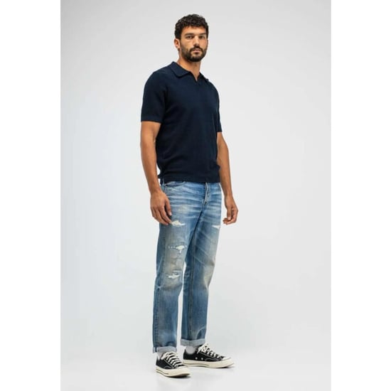 Butcher of Blue Boucle knit polo - Image 5