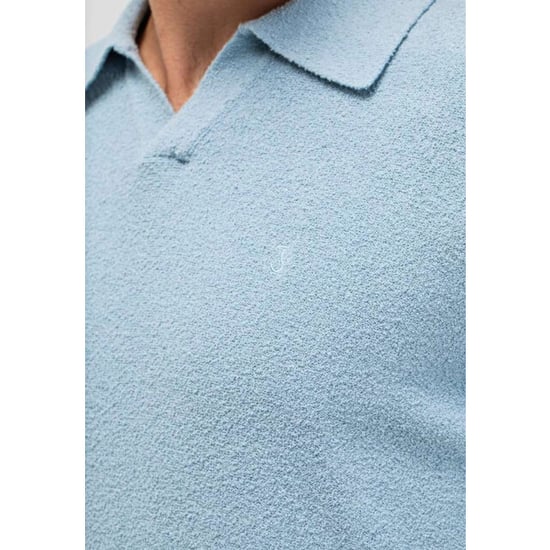 Butcher of Blue Boucle knit polo - Image 3