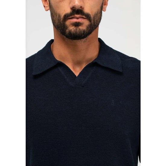 Butcher of Blue Boucle knit polo - Image 6