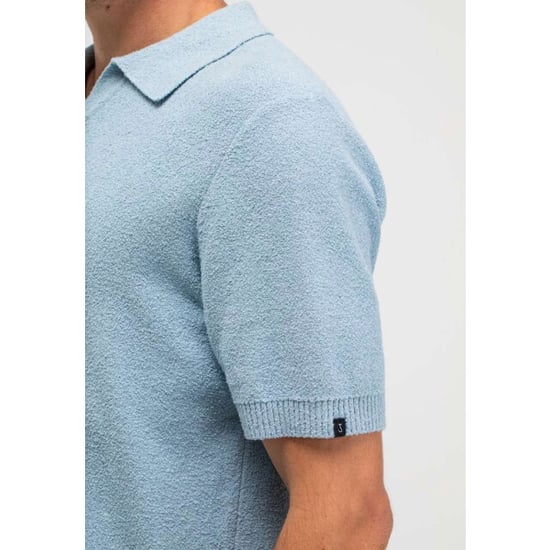 Butcher of Blue Boucle knit polo - Image 4