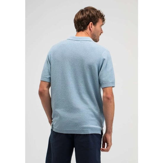 Butcher of Blue Boucle knit polo - Image 5