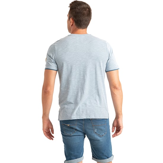 Heren T-shirt met Korte Mouwen Micro-strepen PRI2532 - Image 5