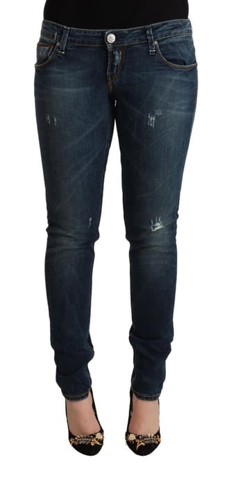 Skinny Versleten Jeans - Image 1