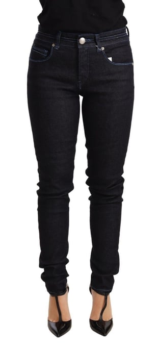 Acht Skinny Jeans Donker Washed - Image 1