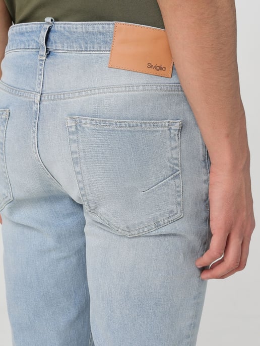 Slim Fit Light Wash Jeans - Image 3