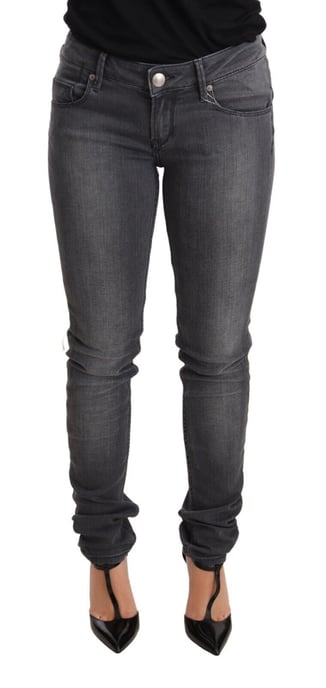Acht Skinny Jeans Mörkgrå - Image 1