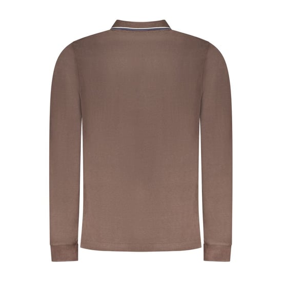 Noorwegen 1963 Marrone Katoenen Heren Polo-Shirt - Image 2