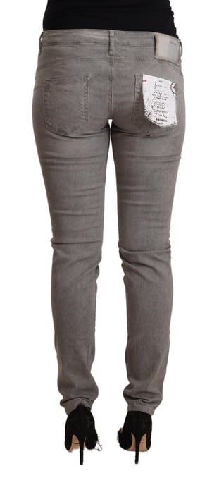 Grijze Rechtaf Jeans Stijl Pan71841 - Image 3