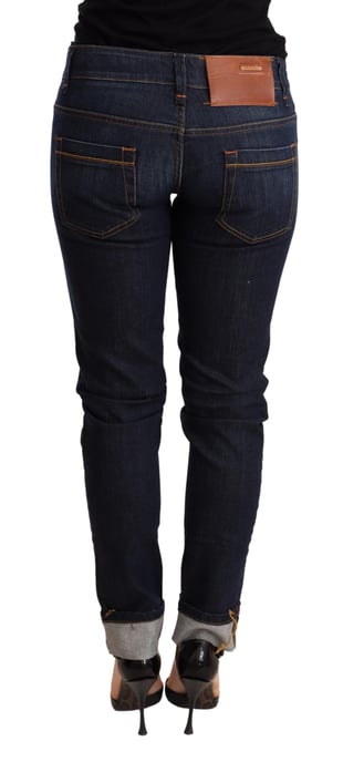 Acht Skinny Jeans Mörk Tvätt - Image 3