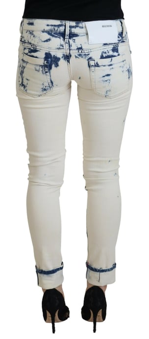 Slitna Skinny Jeans Ljustvättad - Image 3