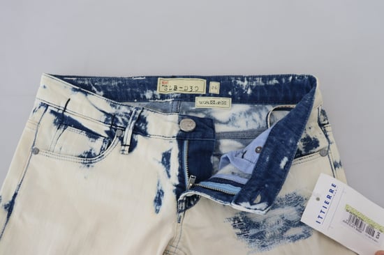 Slitna Skinny Jeans Ljustvättad - Image 4