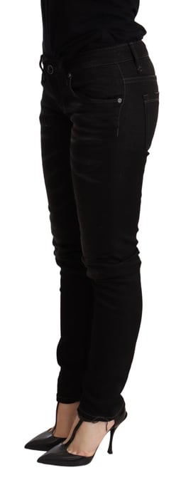 Acht Skinny Jeans Zwart - Image 2