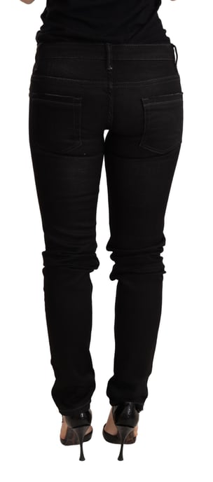 Acht Skinny Jeans Zwart - Image 3