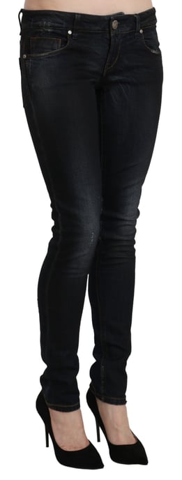 Acht Skinny Jeans Mörk Tvätt - Image 4