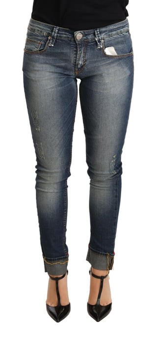 Skinny Versleten Jeans - Image 1