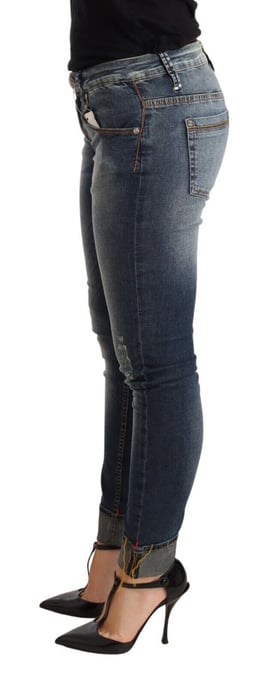 Skinny Versleten Jeans - Image 2