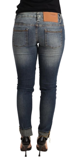 Skinny Versleten Jeans - Image 3