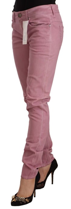 Pink Jeans Casual Style - Image 2