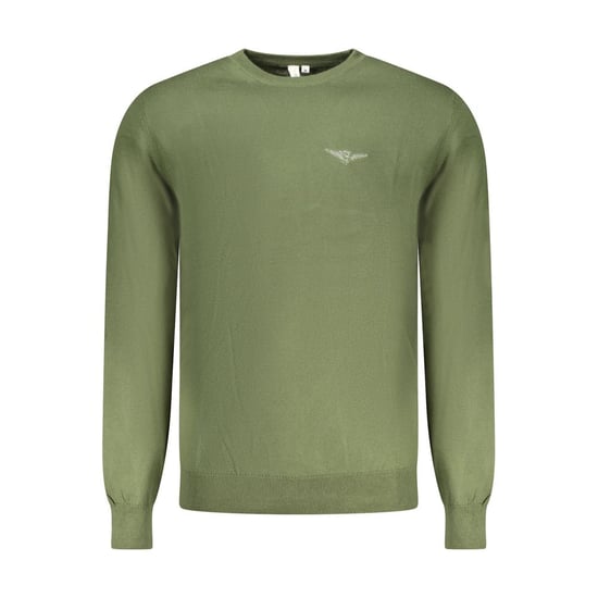 Accademia Militare Verde Cotton Men's Sweater - Image 1