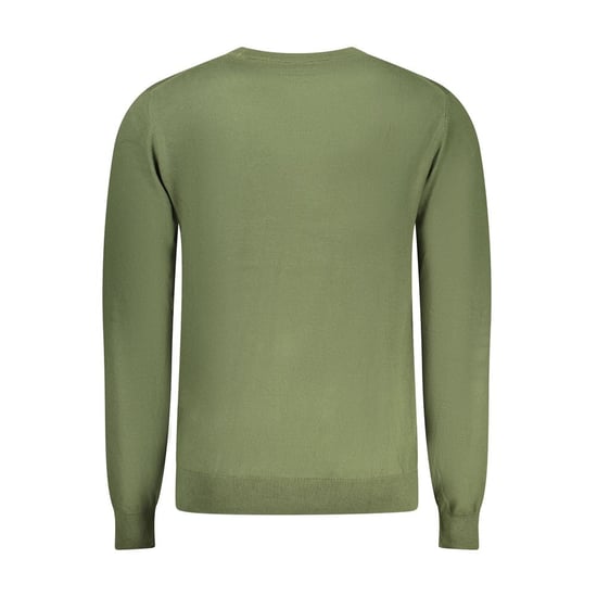 Accademia Militare Verde Cotton Men's Sweater - Image 2