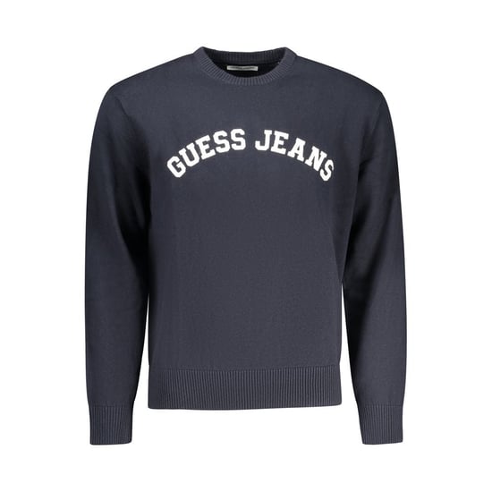 Guess Jeans Blauw Katoenen Heren Trui - Image 1