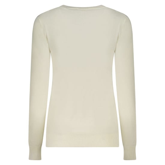 Guess Jeans Bianco Viscose Dames Langzaam Shirt - Image 2