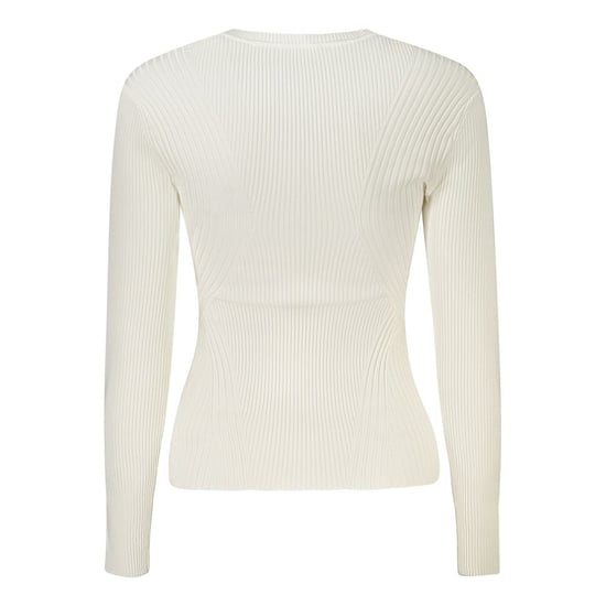 Guess Jeans Bianco Viscose Dames Trui - Image 2
