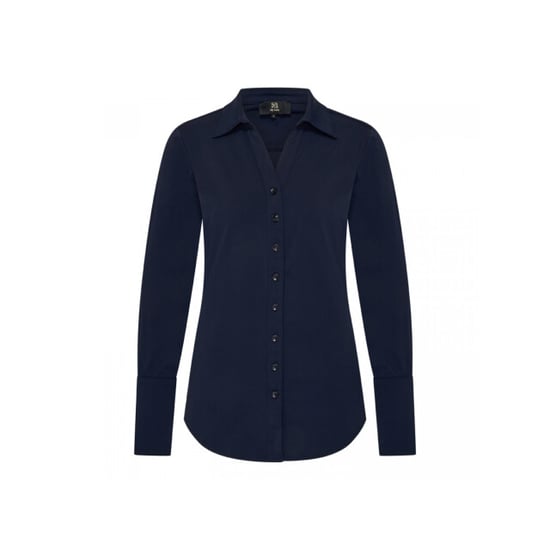 My Lady Fashion Travelsoft Blouse Shaka Navy - Image 1
