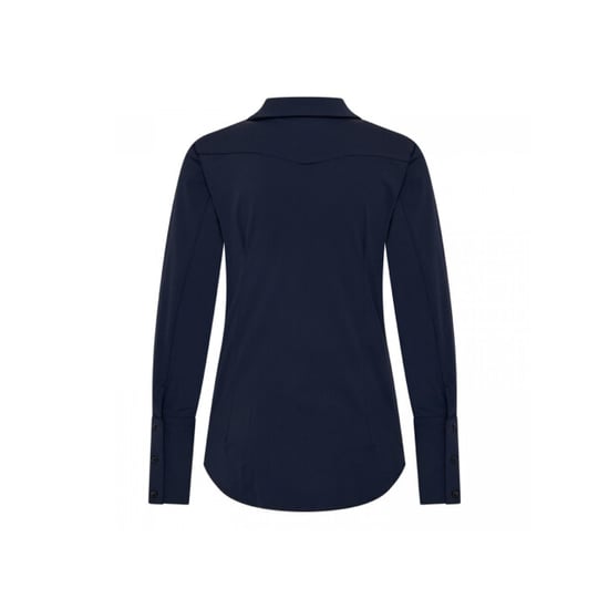 My Lady Fashion Travelsoft Blouse Shaka Navy - Image 2