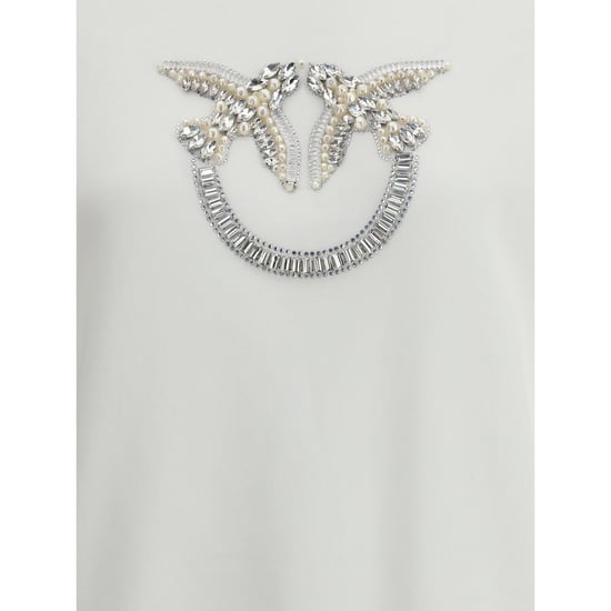 PINKO Witte Katoenen Sweater - Image 3